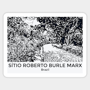 Sítio Roberto Burle Marx - Brazil Sticker